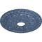 Ekena Millwork Warsaw Ceiling Medallion (Fits Canopies up to 3 1/2"), 18"OD x 3 1/2"ID x 1 3/8"P, Americana Crackle CM18WAAMC - alternate 4
